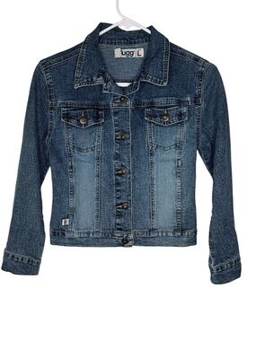 Plugg Jean Jacket Medium Wash Denim